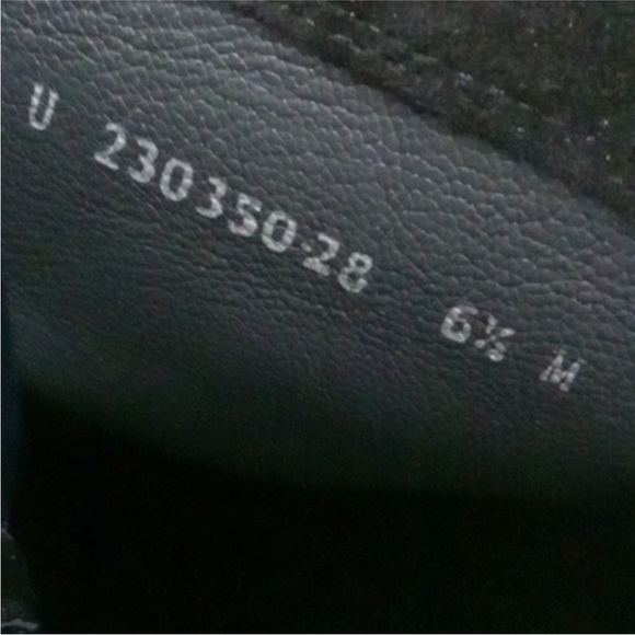 Stuart Weitzman 50/50 Over-The-Knee Suede + Stretch Boot Black Size 6.5M - Picture 7 of 7